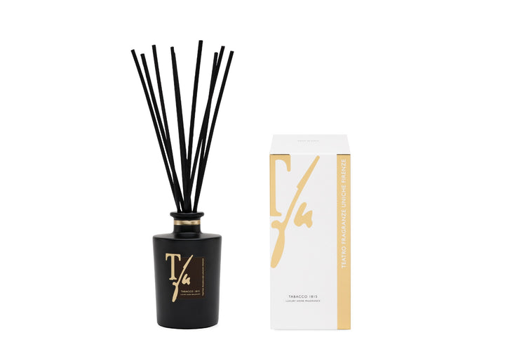 Teatro "Tabacco" Diffuser with Bamboo Sticks (100 ml - 500 ml)