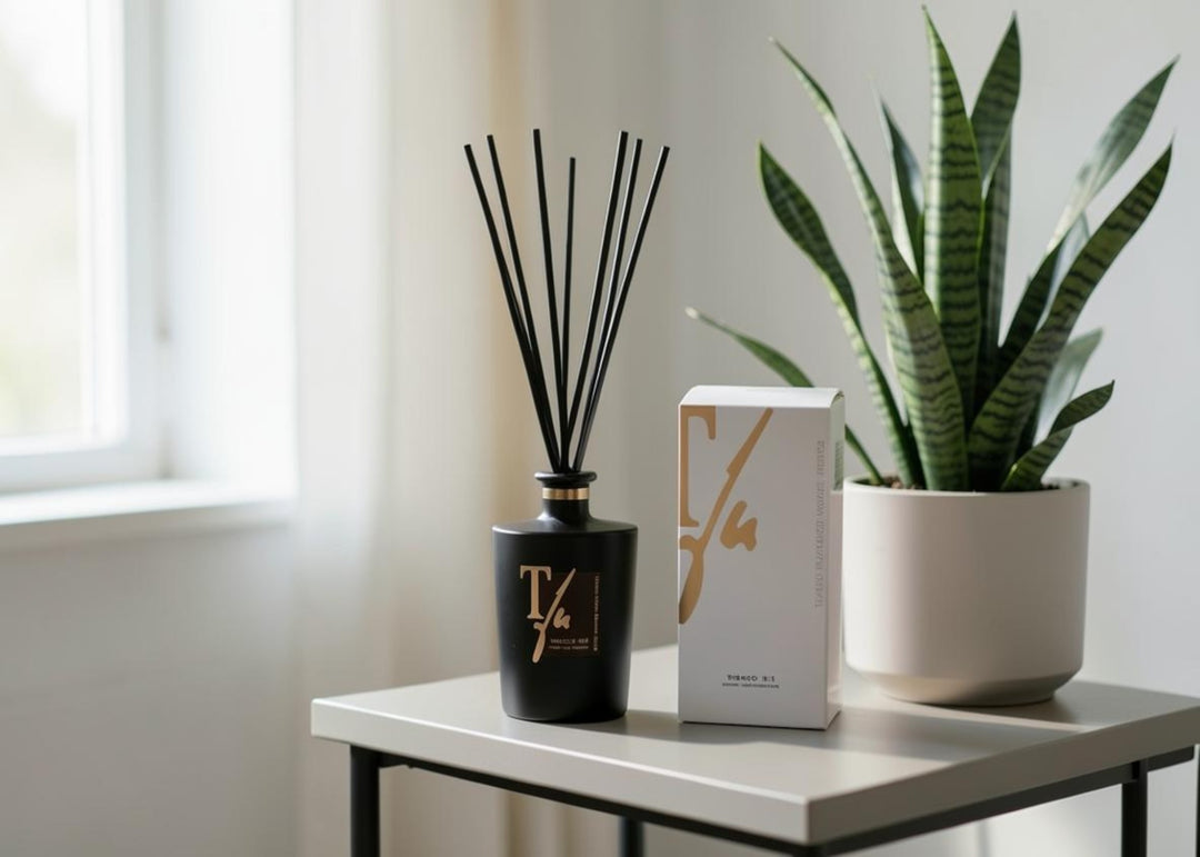 Teatro "Tabacco" Diffuser with Bamboo Sticks (100 ml - 500 ml)