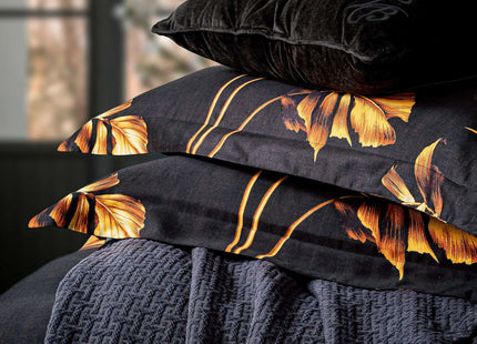 Ted Baker "Gilded Floral" Duvet Cover Set in Black