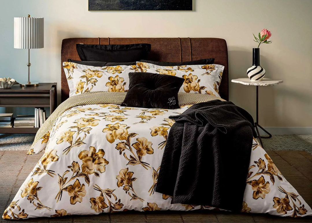 Ted Baker "Midnight Garden" Duvet Cover Set in Ochre