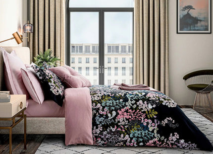 Ted Baker "Wisteria" Duvet Cover Set in Navy