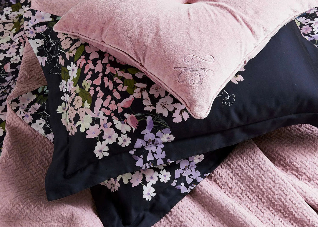 Ted Baker "Wisteria" Duvet Cover Set in Navy