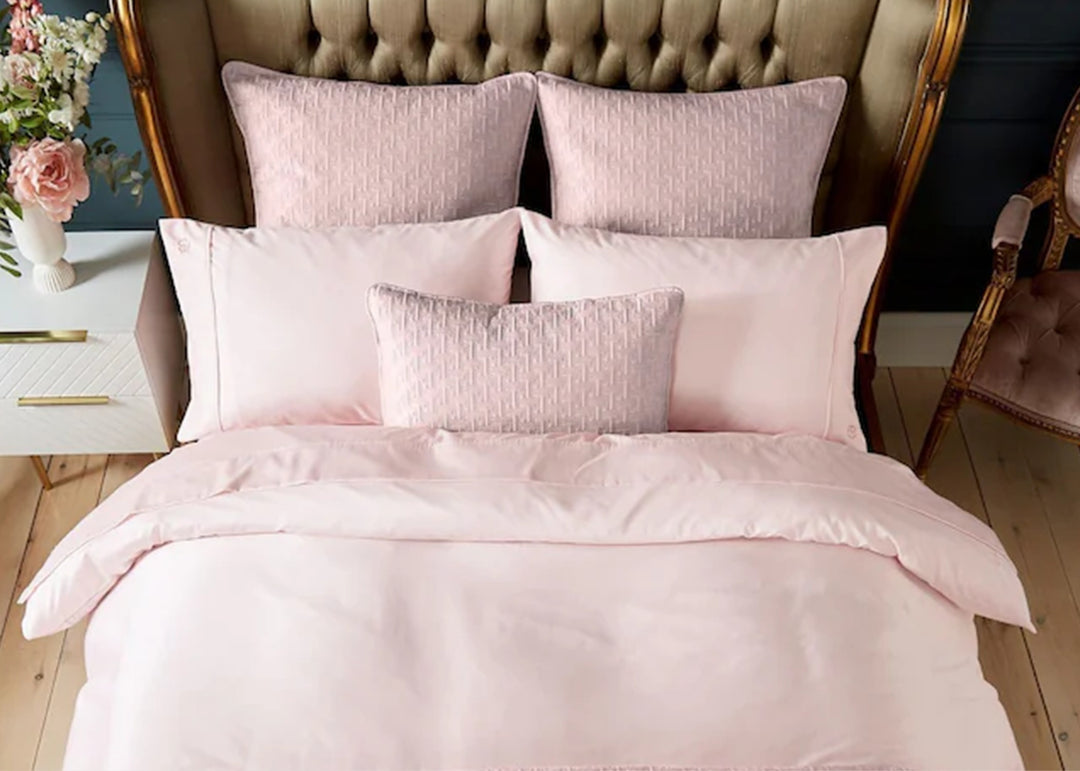 Ted Baker "T" Decorative Cushion in Soft Pink