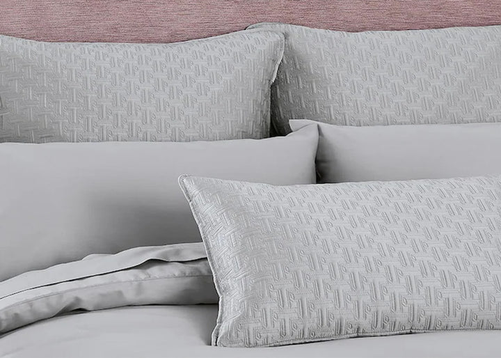 Ted Baker "T" Decorative Cushion in Silver