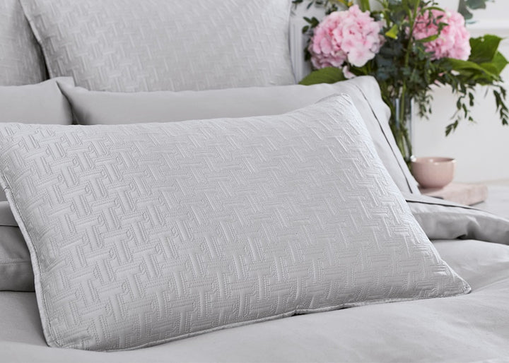 Ted Baker "T" Decorative Cushion in Silver