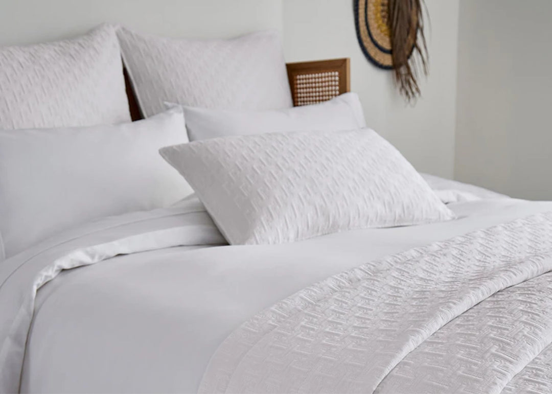Ted Baker "T" Decorative Cushion in White