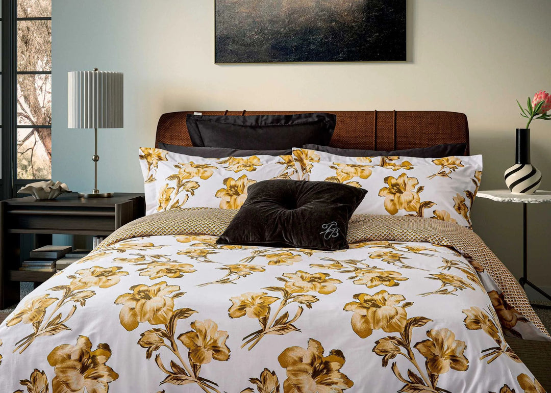 Ted Baker "Midnight Garden" Duvet Cover Set in Ochre