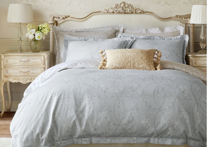 Historic Royal Palaces "Tijou" Duvet Cover Set in Blue