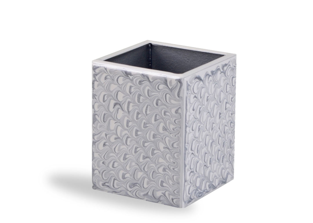 Mike + Ally "Atlantic" Bathroom Accessories in Silver