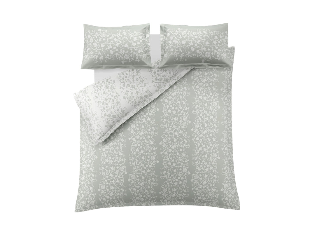 Historic Royal Palaces "Tudor Trail" Duvet Cover Set in Sage