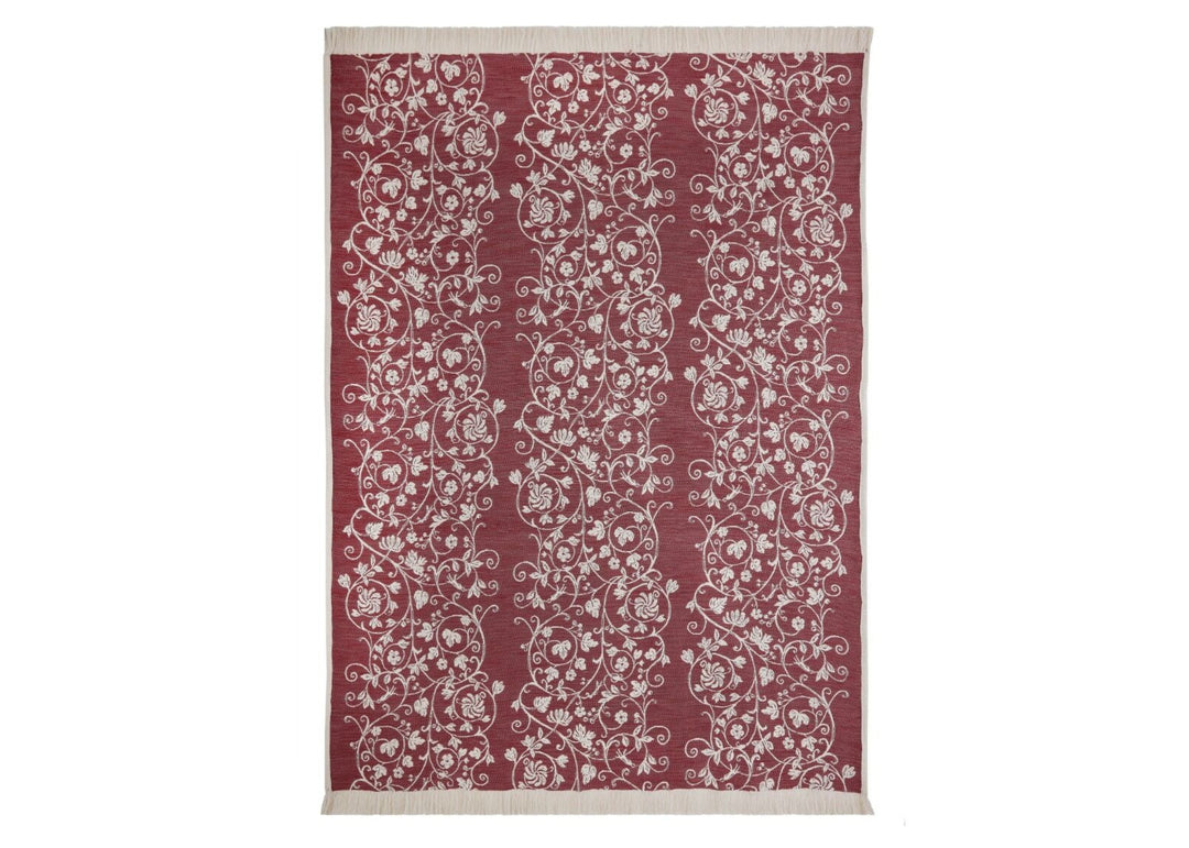 Historic Royal Palaces "Tudor Trail" Decorative Throw in Rose Pink