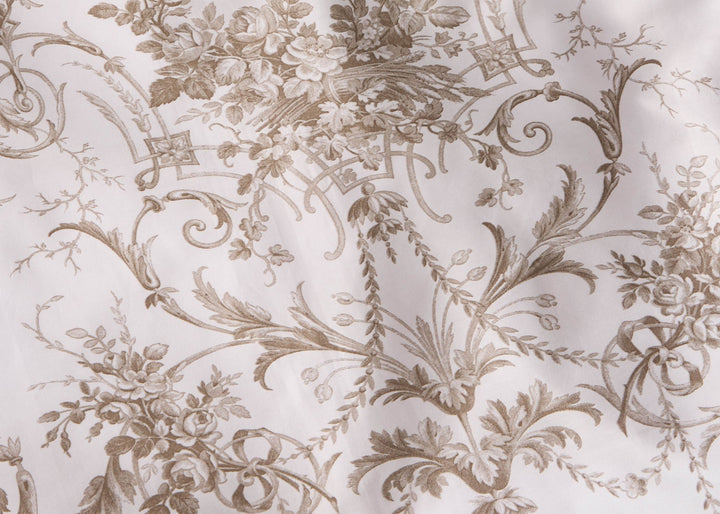 Laura Ashley "Tuileries" Duvet Cover Set in Dark Truffle