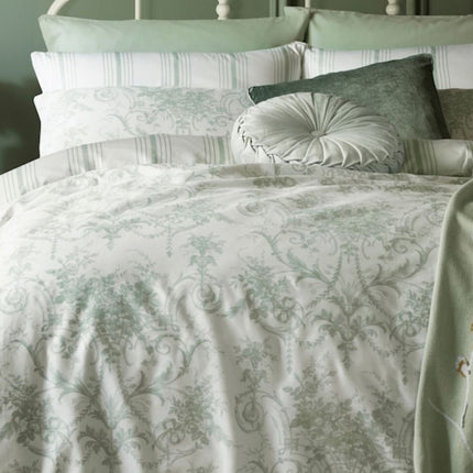 طقم غطاء لحاف "تويلريز" من لورا آشلي، لون سيسبراي