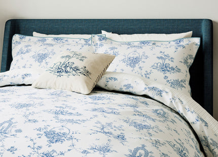 V&A "Garden of Love" Duvet Cover Set in Blue