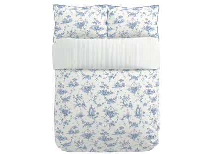 V&A "Garden of Love" Duvet Cover Set in Blue