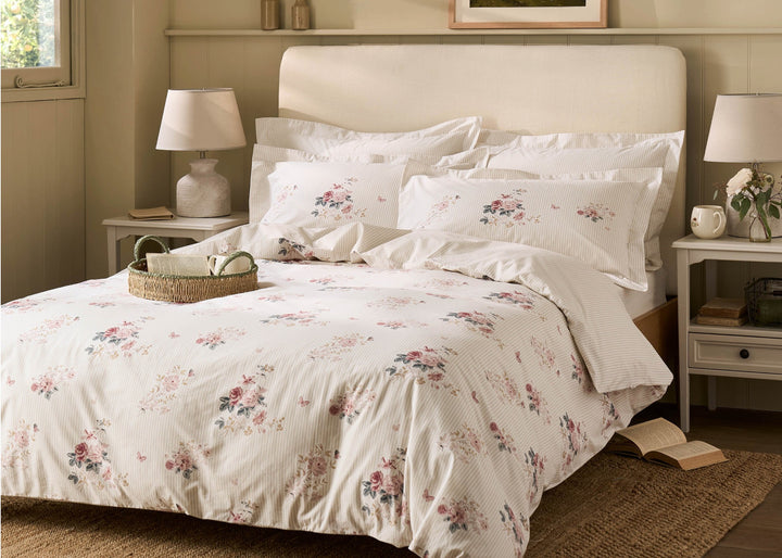 Sophie Allport "Vintage Rose" Duvet Cover Set in Pink