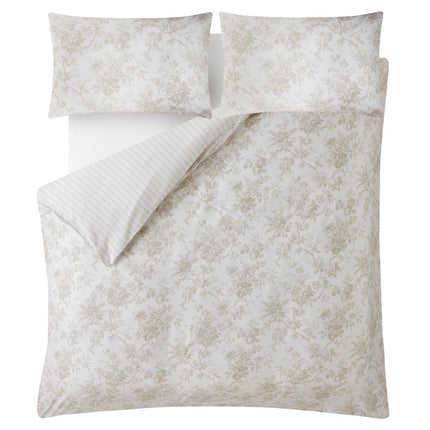 Laura Ashley "Walled Garden" Duvet Cover Set in Dove Grey