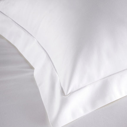 Christy "500TC Hygro Cotton Sateen" Bed Linen with White boarder Stitch