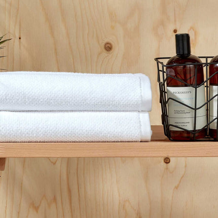 Christy "Brixton" Bath Towels Collection in White