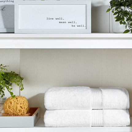 Christy "Supreme" Bath Towels & Mat Collection in White