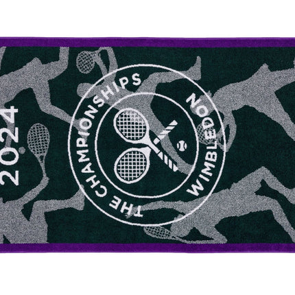 Christy "Wimbledon 2024" Bath Towels in Green/Purple