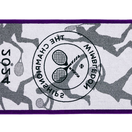 Christy "Wimbledon 2024" Bath Towels in Green/Purple