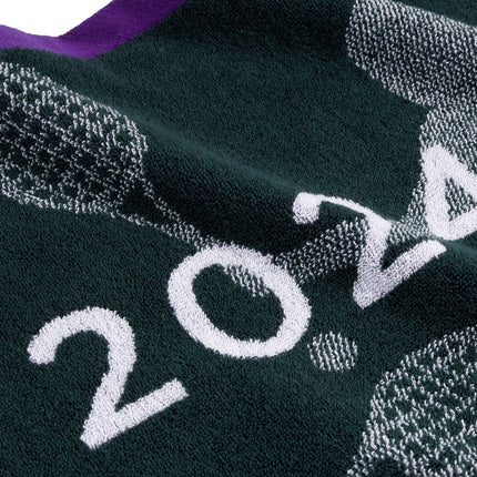 Christy "Wimbledon 2024" Bath Towels in Green/Purple