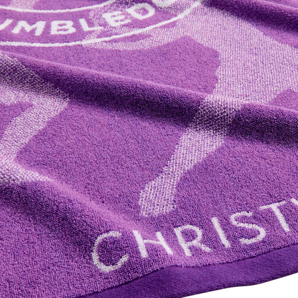 Christy "Wimbledon 2024" Bath Towels in Hyacinth