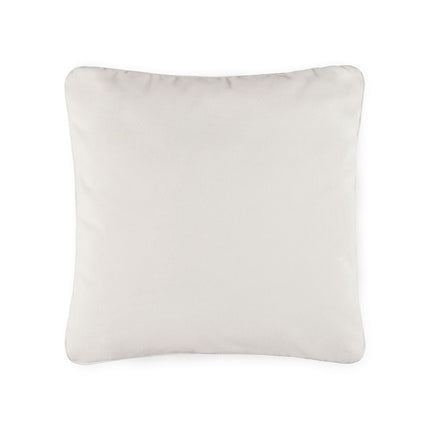 Amalia "Jaya Velvet" Bed runner & Square Oxford Pillowcase in White