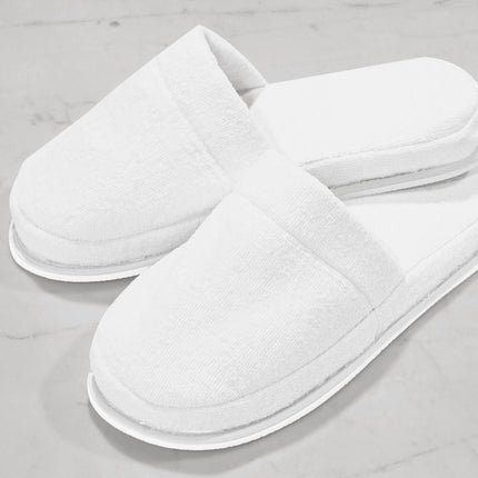 Amalia "Bathroom Slipper" in White