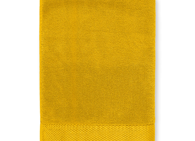 Amalia "Algarve" Bath Towels in Saffron