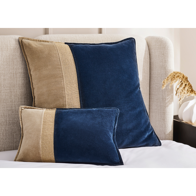Christy "Antibes" Decorative Filled Cushion in Navy