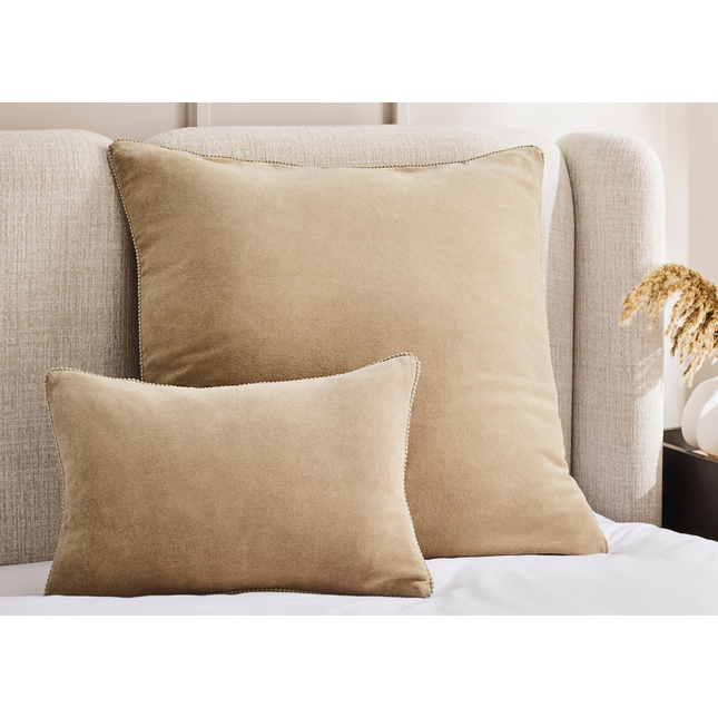 Christy "Arles" Decorative Filled Cushion in Camel