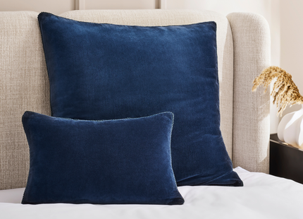 Christy "Arles" Decorative Filled Cushion in Navy