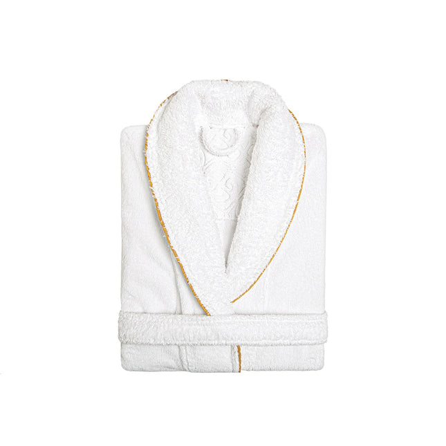 Graccioza "Portobello" Bathrobe in Gold