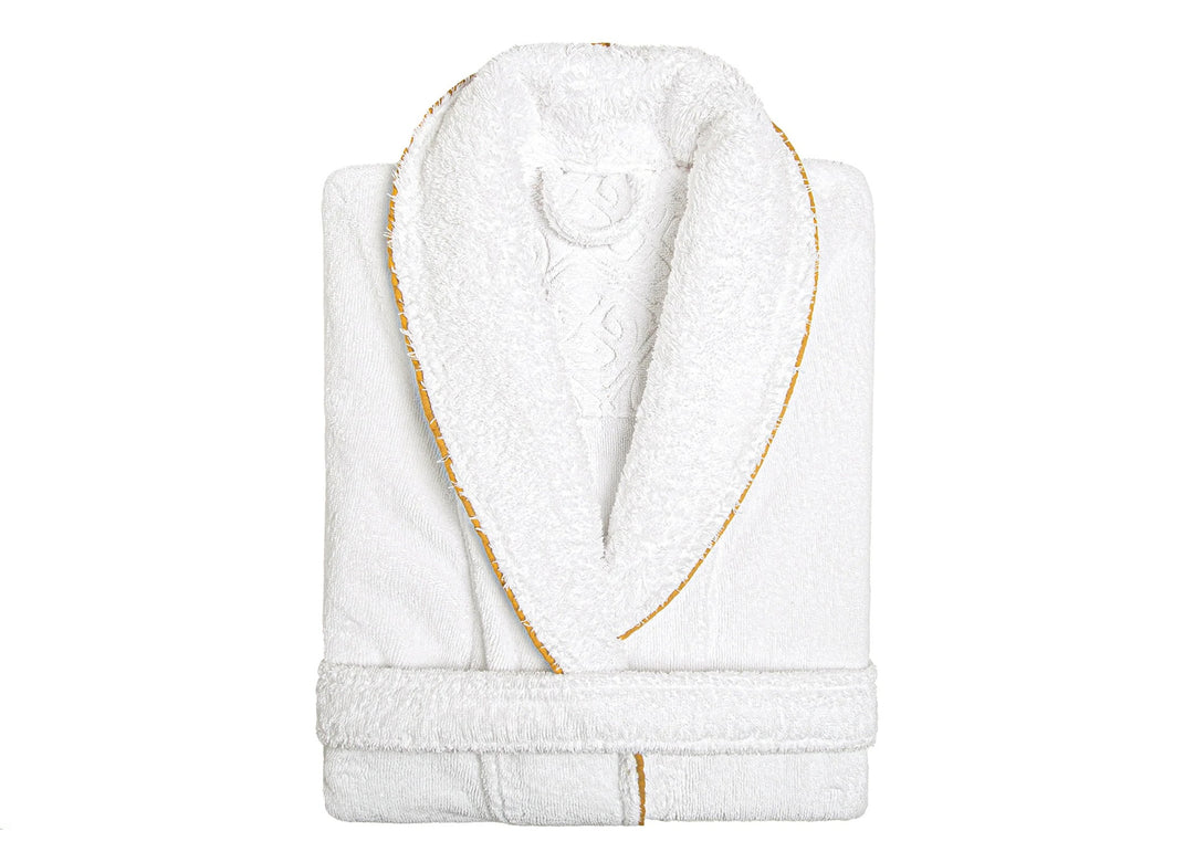 Graccioza "Portobello" Bathrobe in Gold