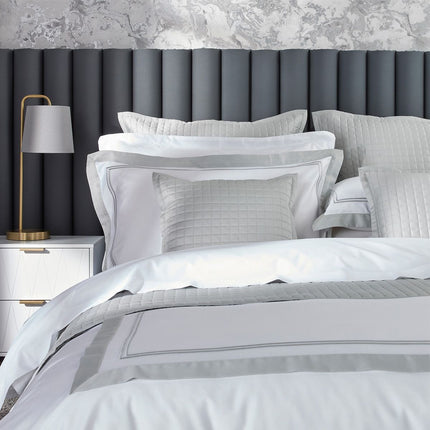 Christy "Coniston" 300 Thread Count Bed Linen Collection in Silver
