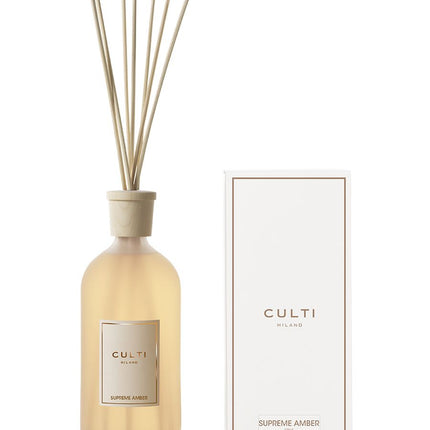 Culti "Supreme Amber" Stile Classic Diffuser (500ml-4300ml)