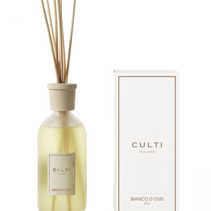 Culti "Bianco D'Oud" Stile Classic Diffuser (250ml-1000ml)
