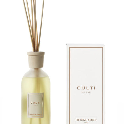 Culti "Supreme Amber" Stile Classic Diffuser (500ml-4300ml)
