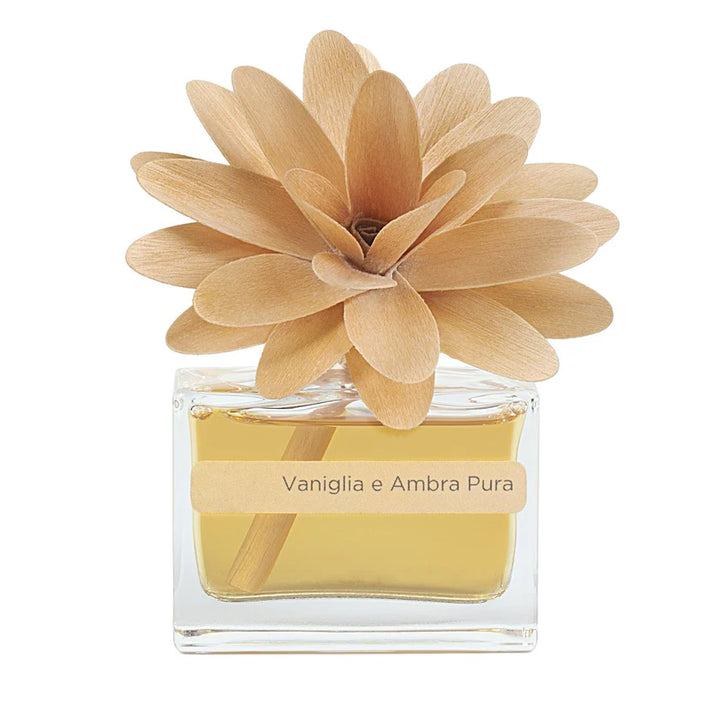 Muha "Vaniglia &amp; Ambra Pura" Flower Diffuser (30ml - 500ml)