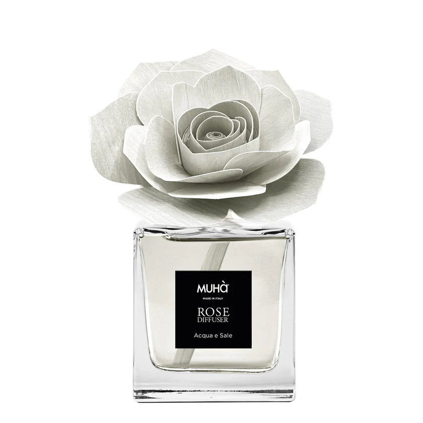 Muha "Acqua &amp; Sale" Rose Diffuser (50ml - 200ml)