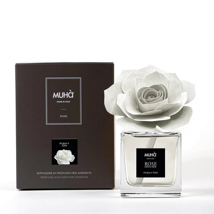 Muha "Acqua &amp; Sale" Rose Diffuser (50ml - 200ml)