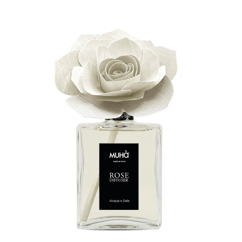 Muha "Acqua &amp; Sale" Rose Diffuser (50ml - 200ml)
