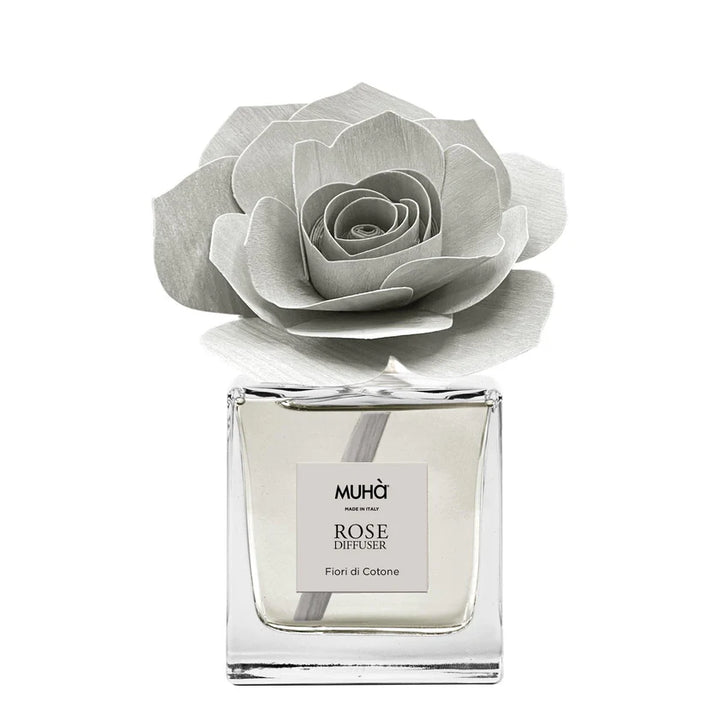 Muha "Fiori Di Cotone" Rose Diffuser (50ml - 200ml)