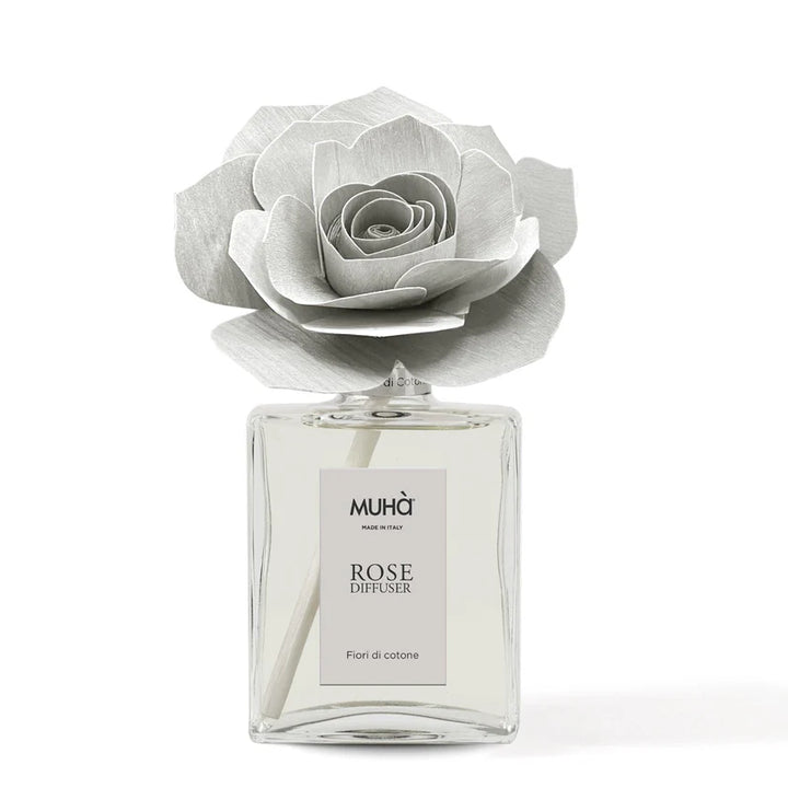 Muha "Fiori Di Cotone" Rose Diffuser (50ml - 200ml)