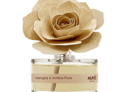 Muha "Vaniglia & Ambra Pura" Rose Diffuser (50ml)