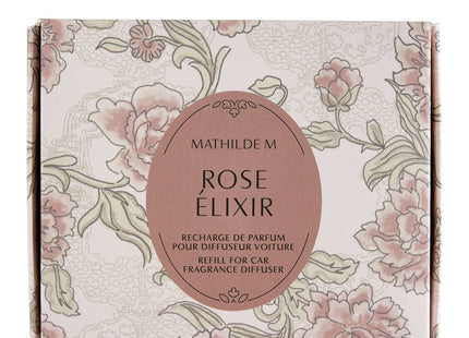Mathilde "Rose Elixir" Car fragrance diffuser refill Escapades Parfumées