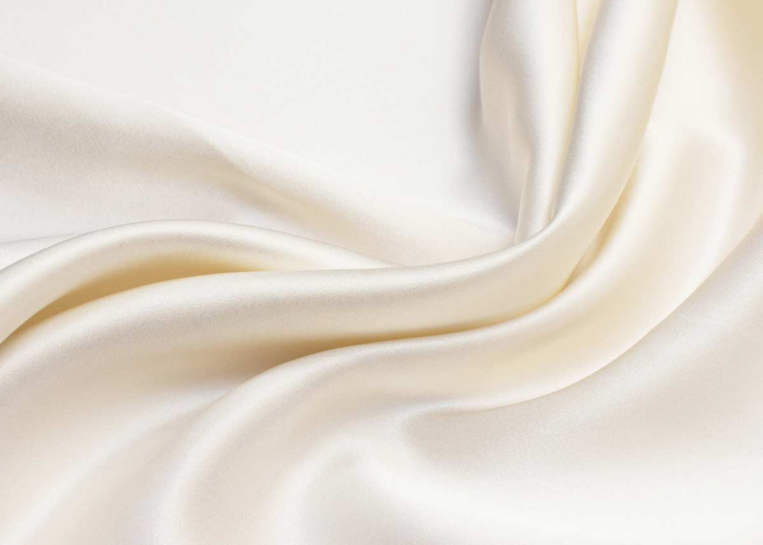 Mayfairsilk "Mulberry Silk" Fitted Sheet in Ivory