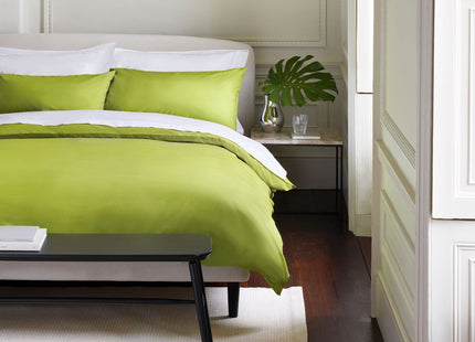Jasper Conran "300 Thread Count Organic" Duvet Cover in Spinach Green